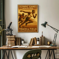 Berlin 1936 Olympic Games Poster