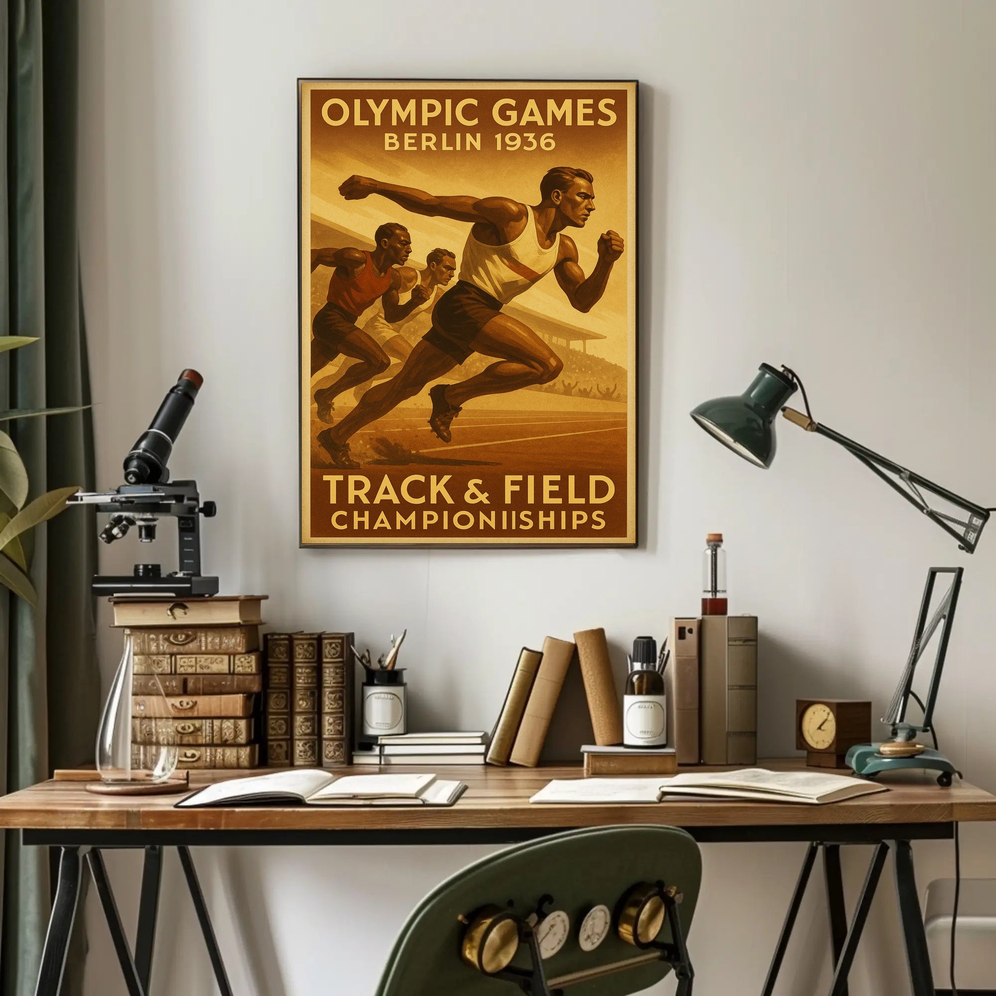 Berlin 1936 Olympic Games Poster