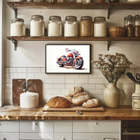 Crimson Cruiser Poster