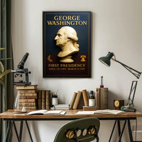 George Washington First President Poster PosterGoat