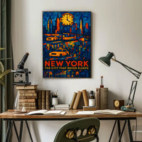 New York The City That Never Sleeps Poster
