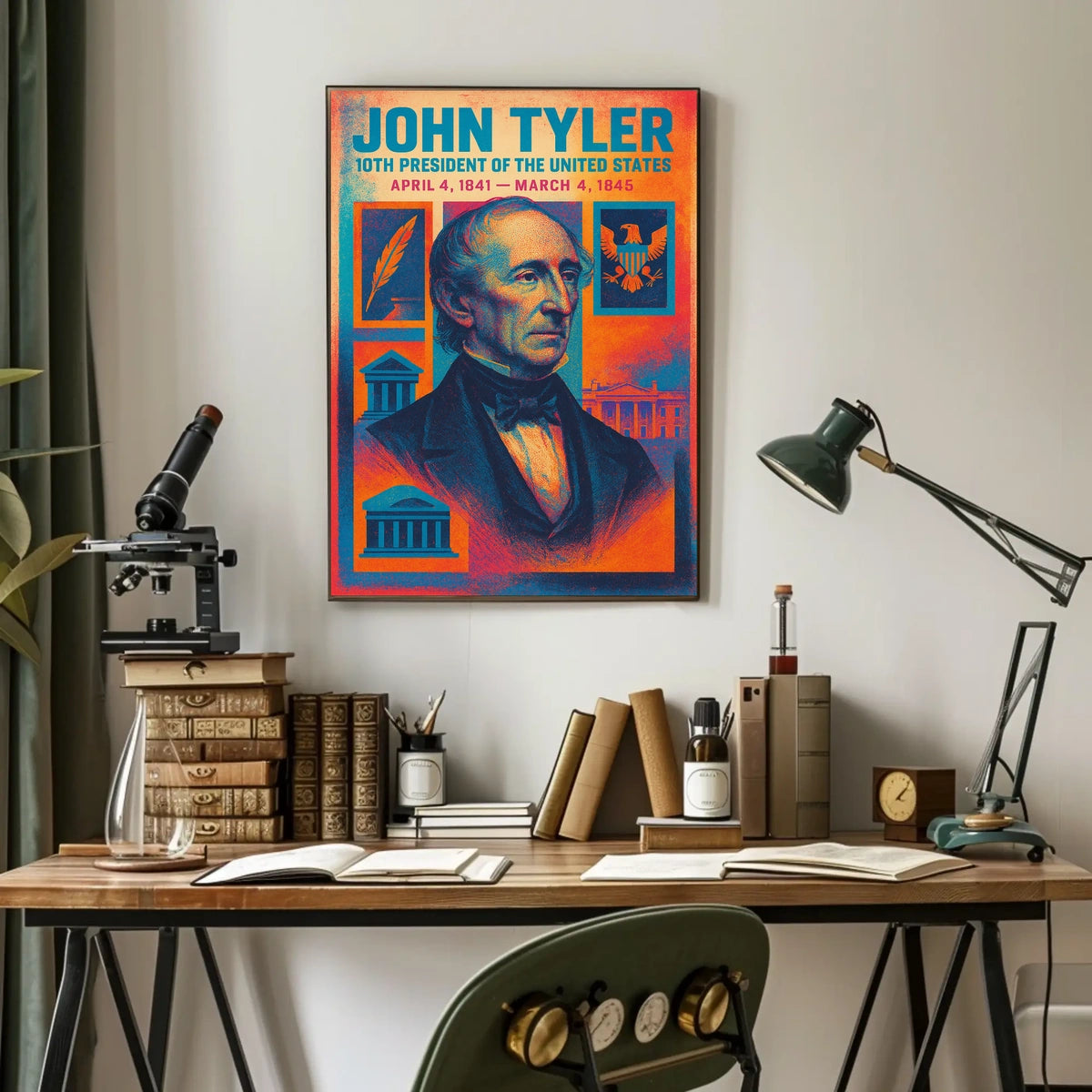 John Tyler 10th President Poster