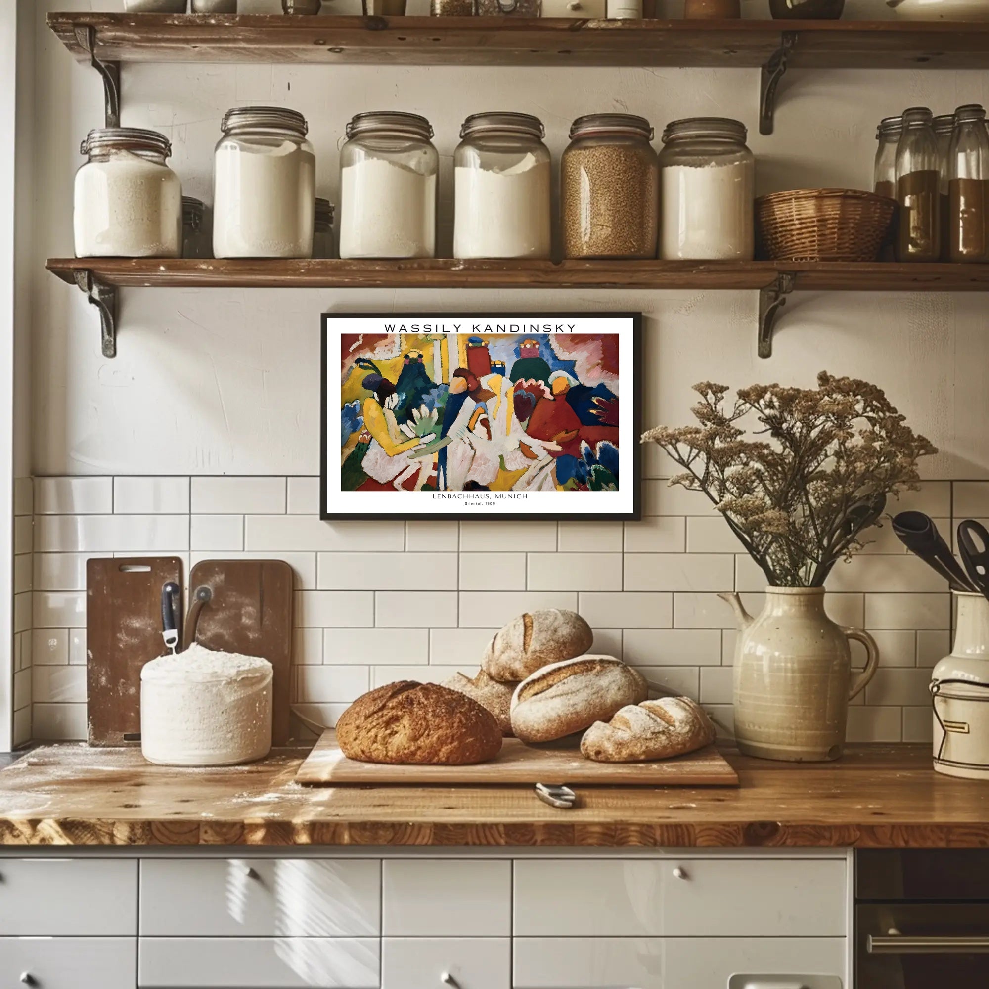 Wassily Kandinsky "Oriental 1909" Poster