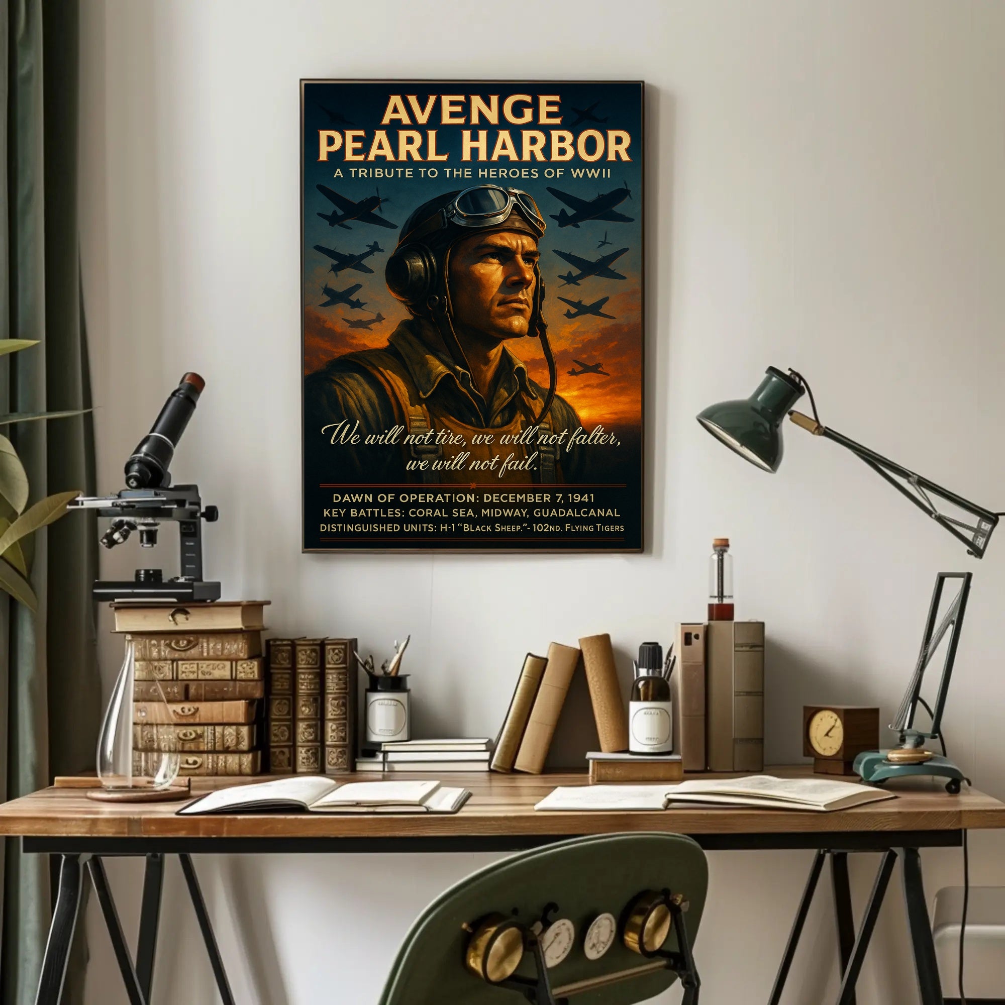 Avenge Pearl Harbor Poster