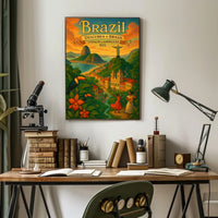 Discover Brazil Poster