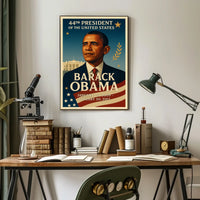 Obama Presidency Inspirational Leadership Historical or Presidential Poster