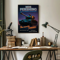 M26 Pershing The Steel Guardian Poster PosterGoat