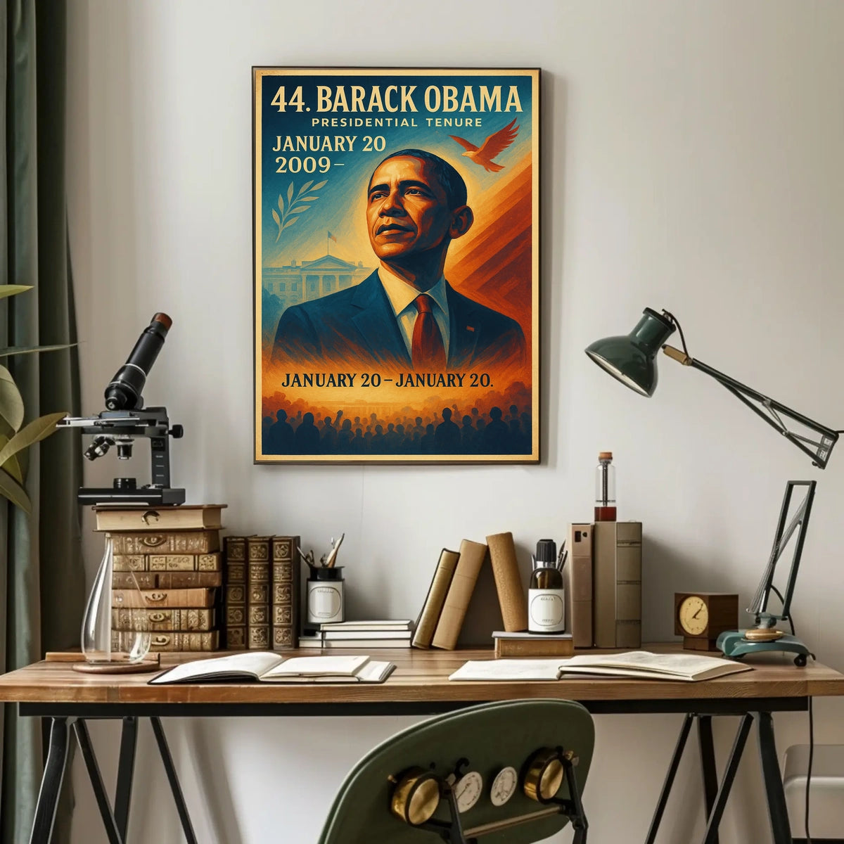 Barack Obama Artistic Tenure Historical or Presidential Poster