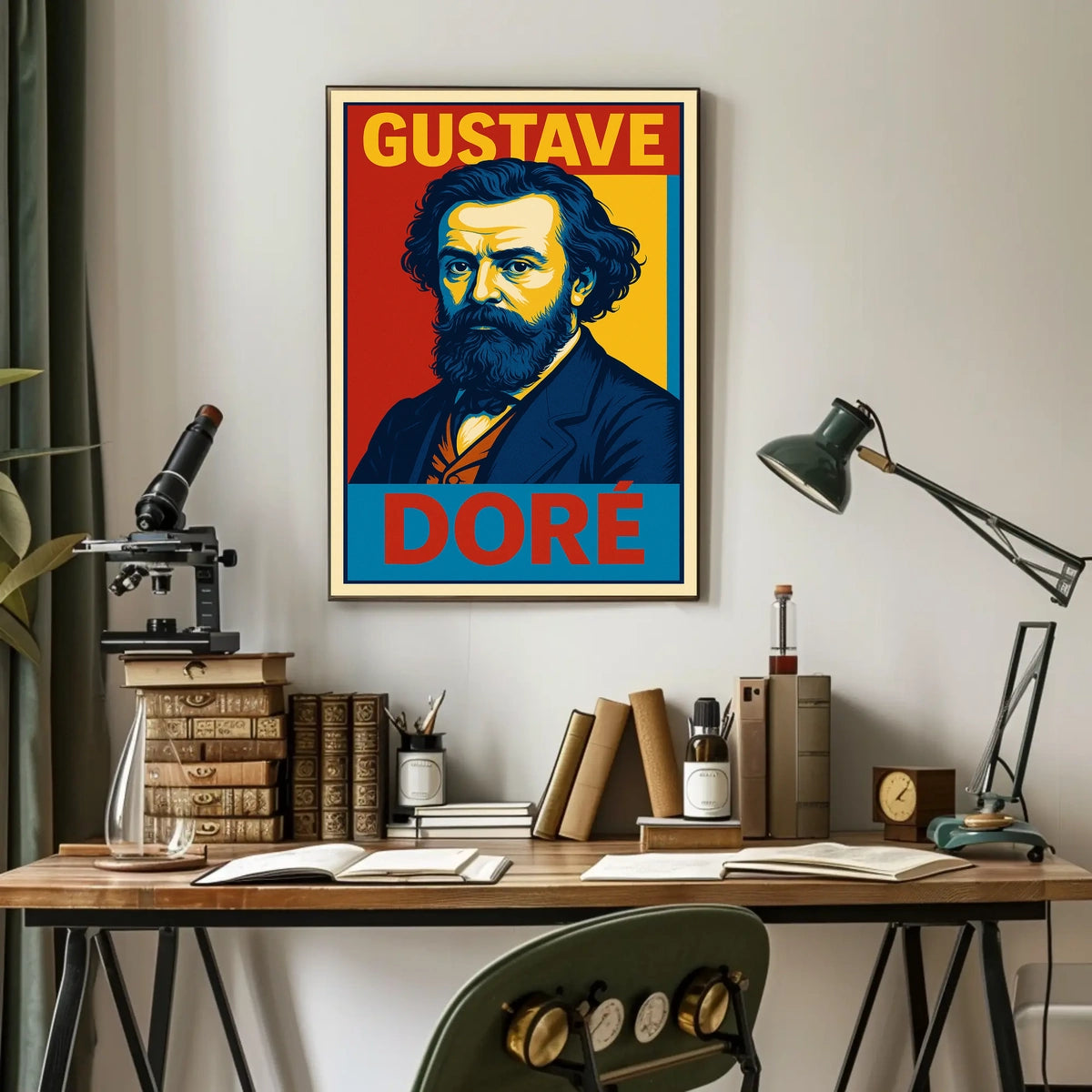 Gustave Doré Artistic Tribute Poster