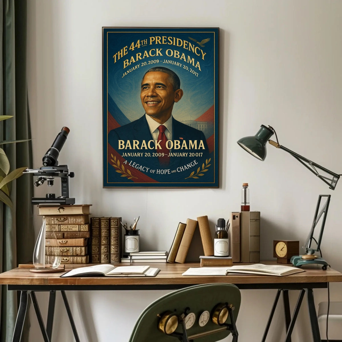Obama Hope Portrait: Historical or Presidential Poster