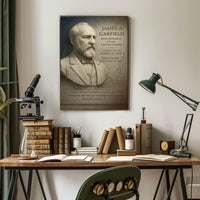 James A. Garfield 20th President Poster
