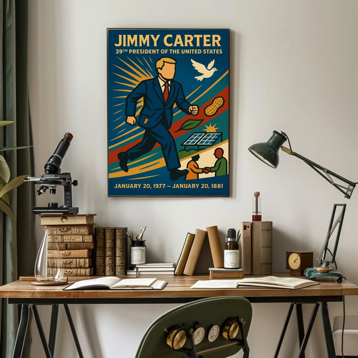 Jimmy Carter 39th President Poster