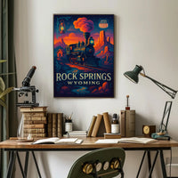 Rock Springs Wyoming Poster