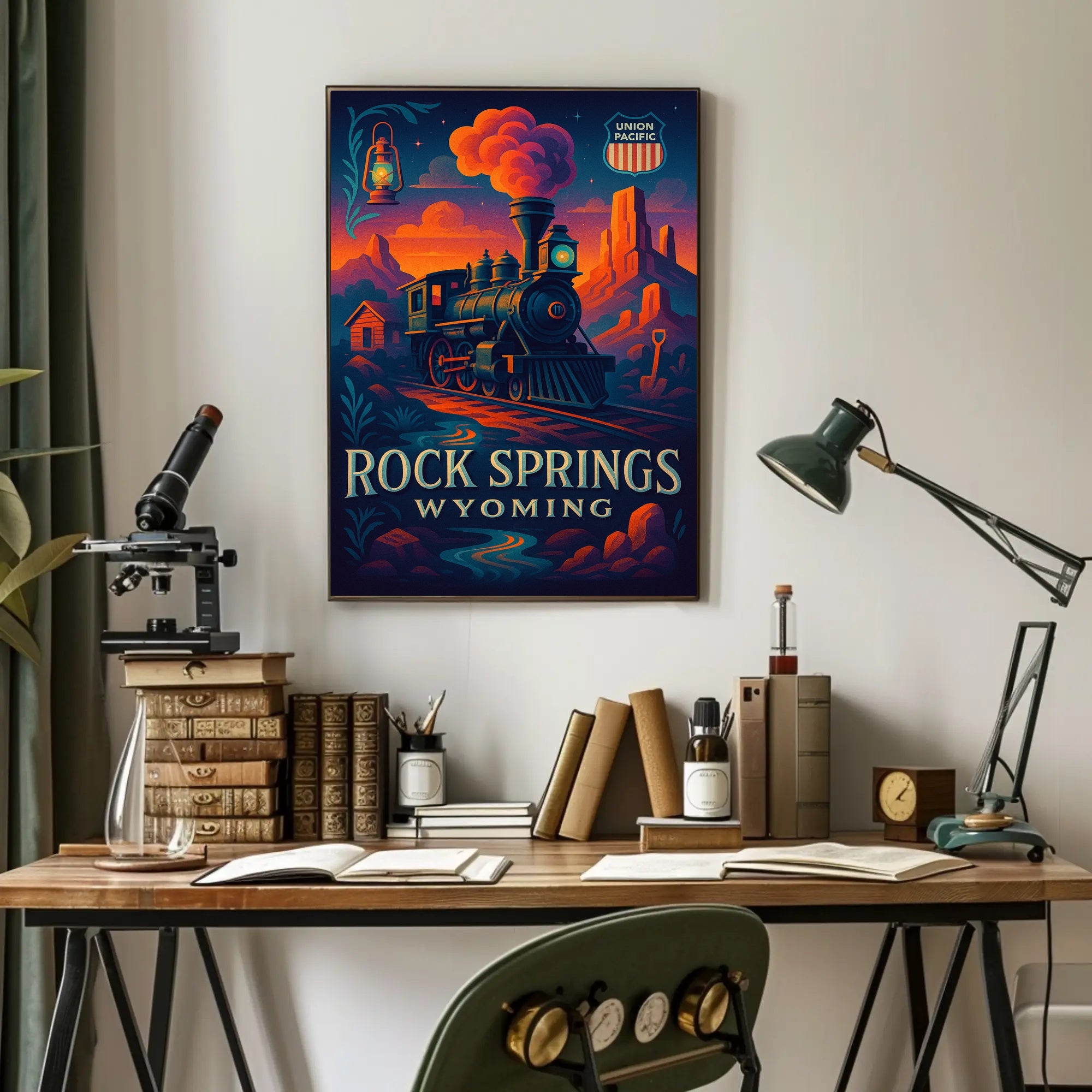 Rock Springs Wyoming Poster