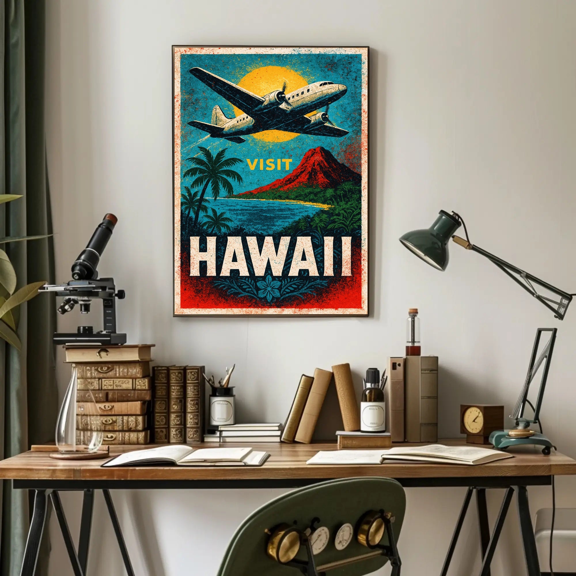 Visit Hawaii Poster PosterGoat