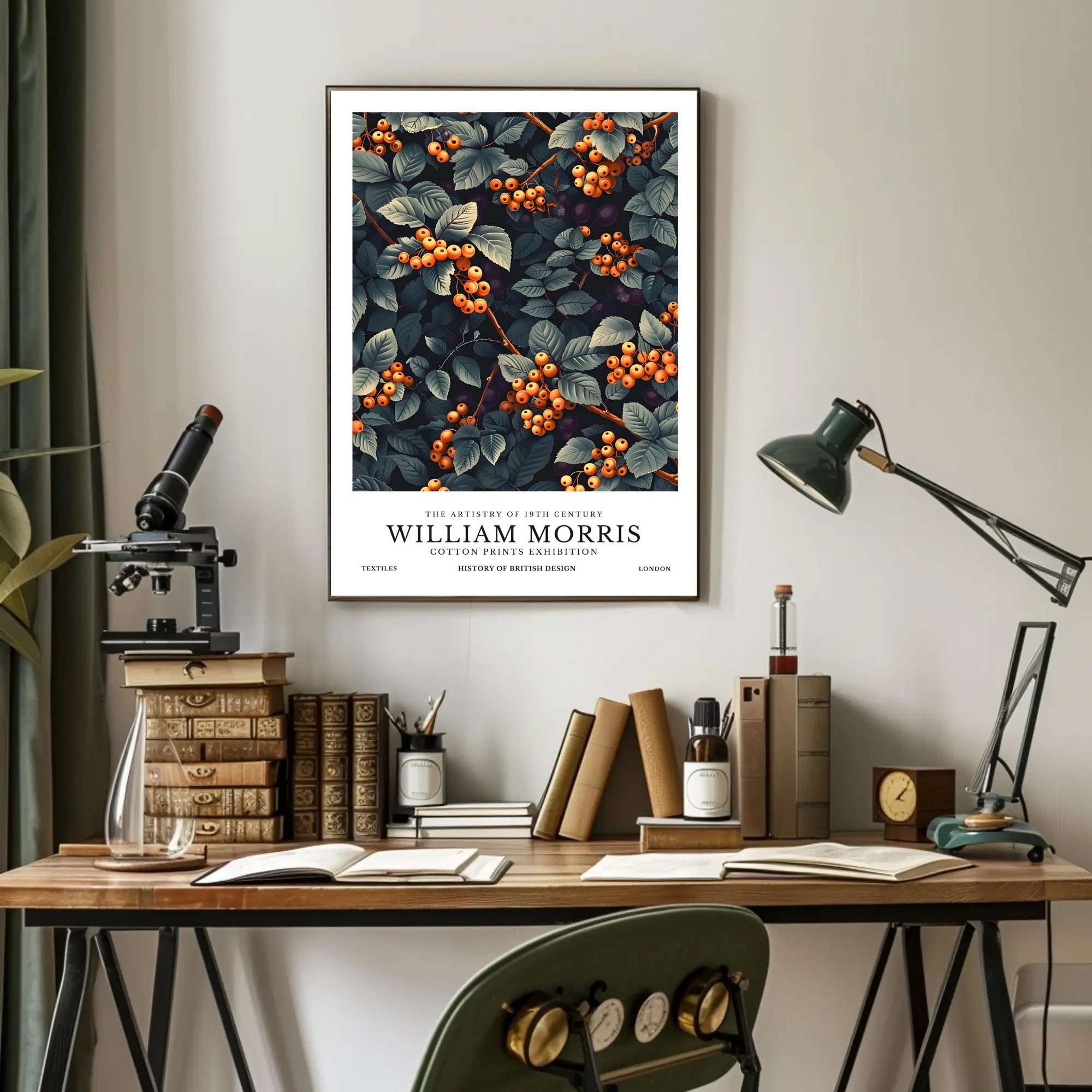 William Morris 19th Century Art Poster