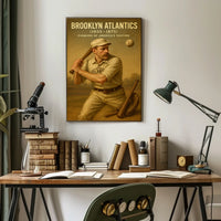 Brooklyn Atlantics Pioneers of Americas Pastime Poster