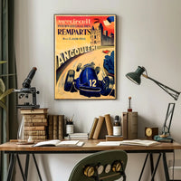 Circuit des Remparts 1955 Poster
