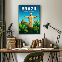 Discover Brazil Poster PosterGoat