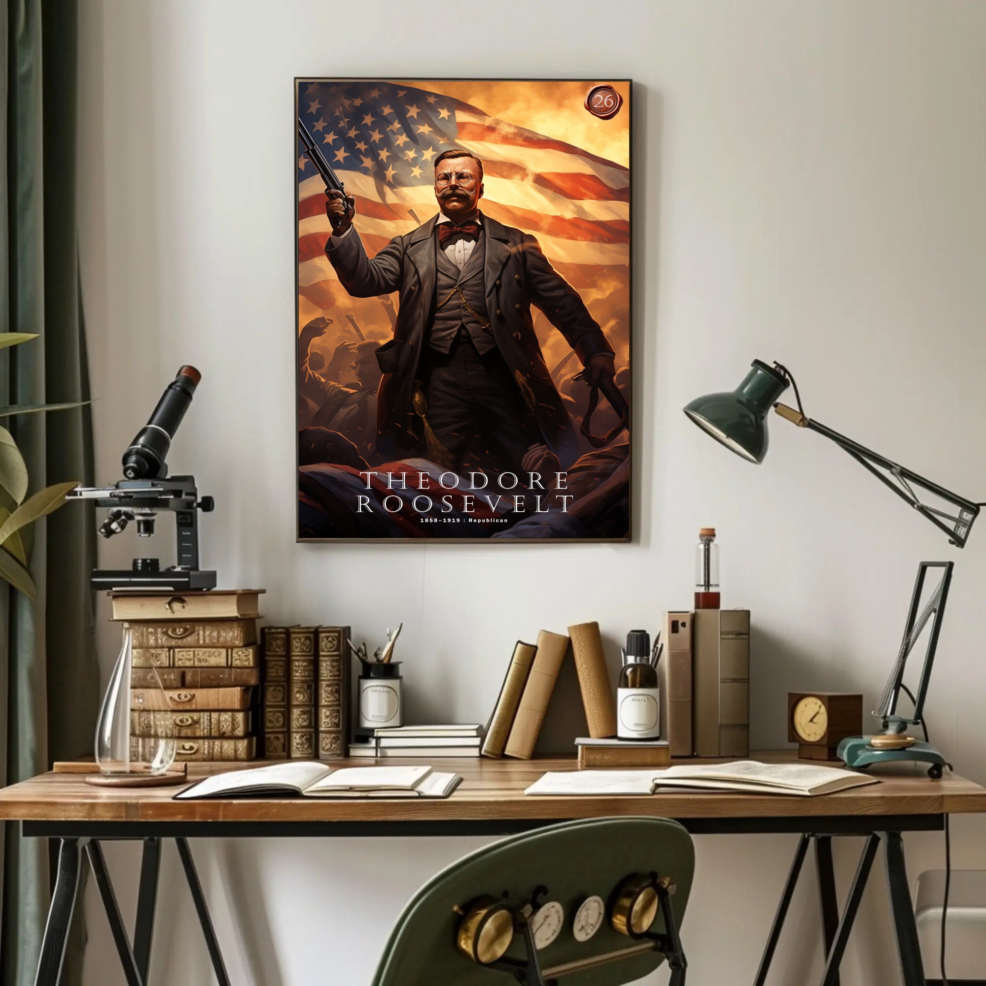Theodore Roosevelt Poster