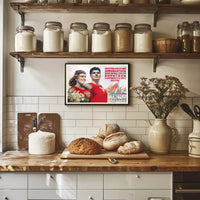 Soviet Athletic Unity Motivational Propaganda Poster