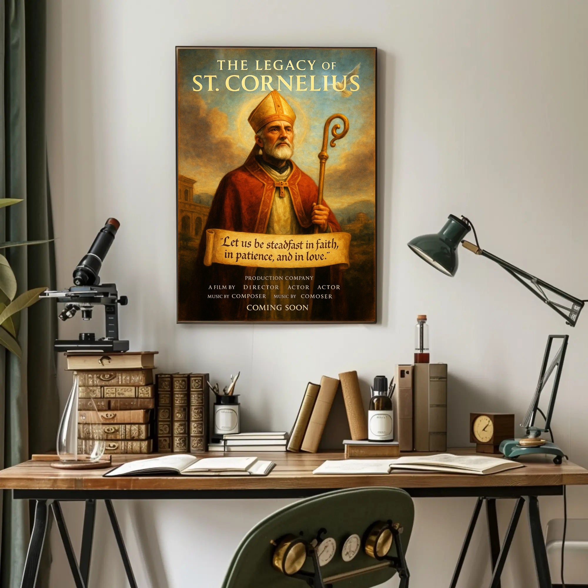 The Legacy of St. Cornelius Poster PosterGoat