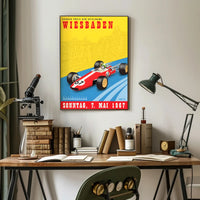 Großer Preis der Spielbank Wiesbaden 1967 Poster