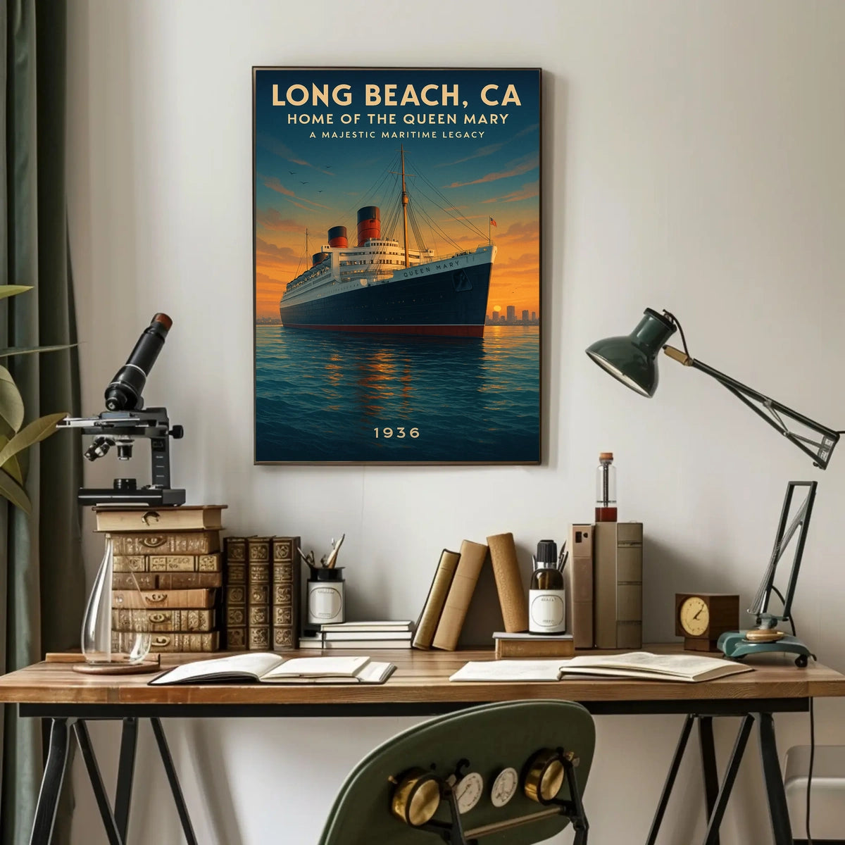The Queen Mary A Majestic Maritime Legacy Poster