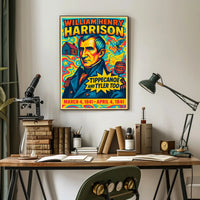 William Henry Harrison 9th President Poster PosterGoat