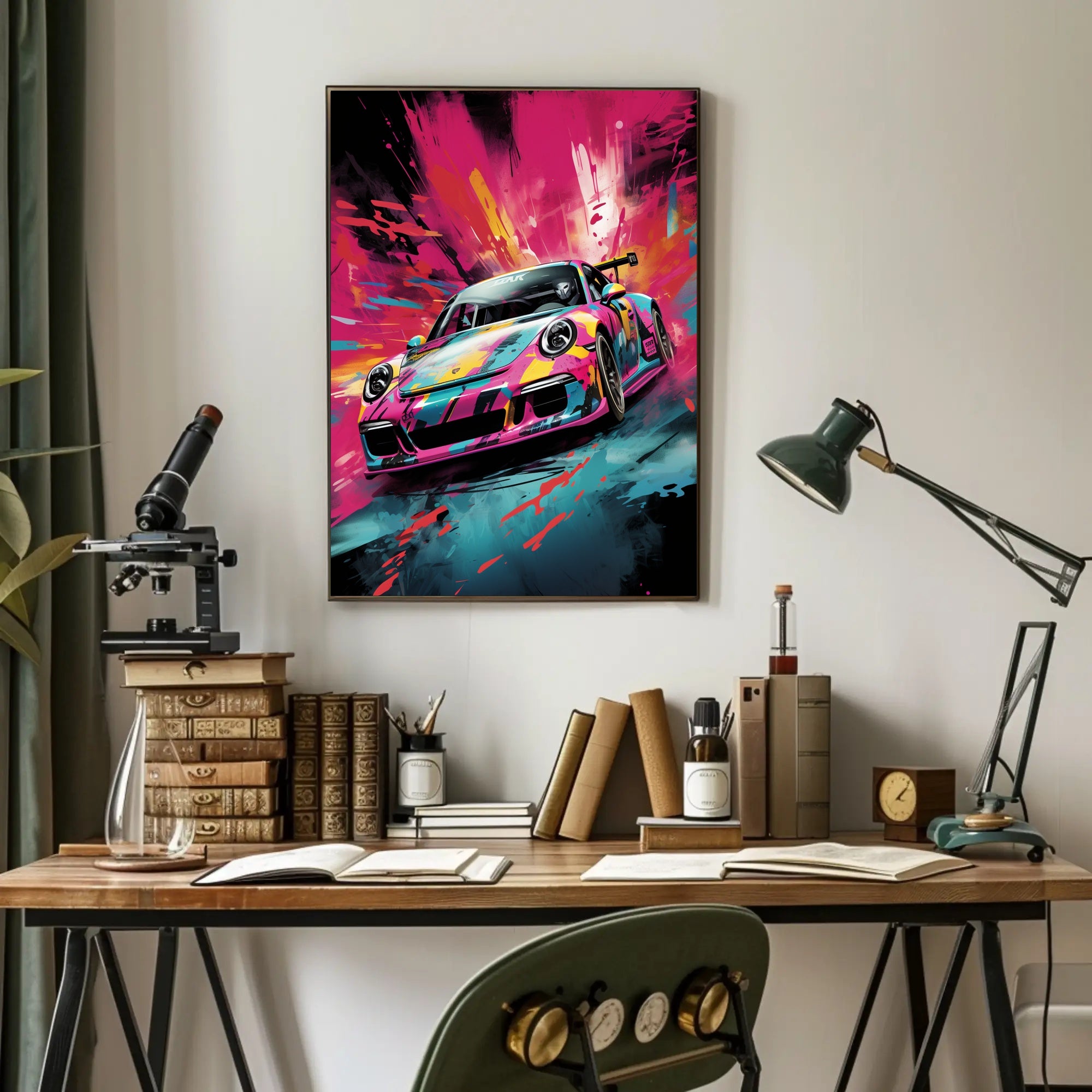 Vivid Speed Poster PosterGoat