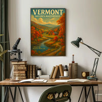 Vermont Natures Masterpiece Poster