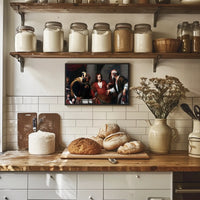 Baroque Masterpiece Scene Historical or Presidential Poster