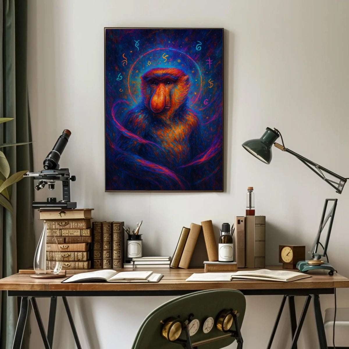 Cosmic Primate Poster