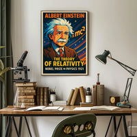 Albert Einstein Nobel Prize In Physics Poster