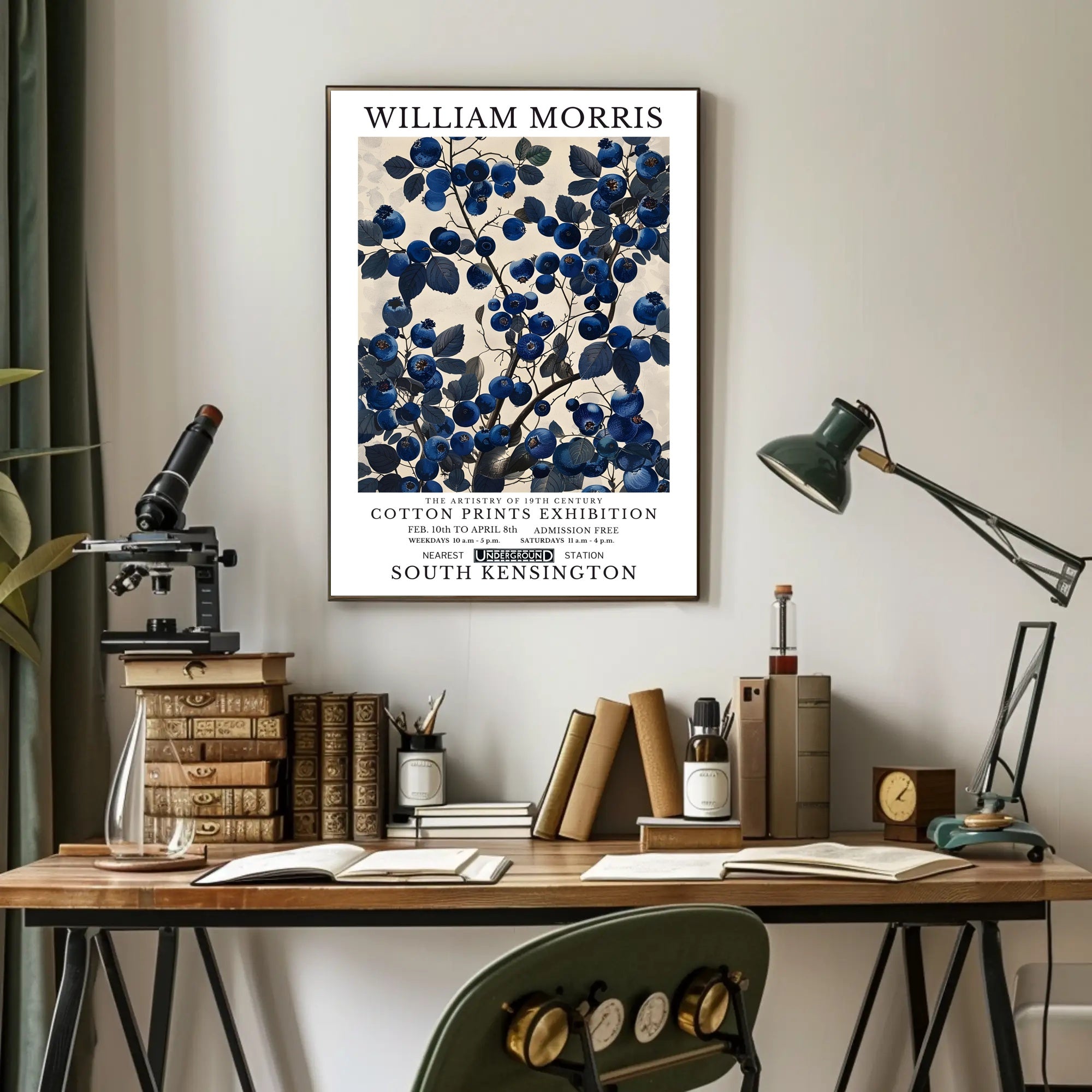 William Morris Cotton Prints Wall Art Poster