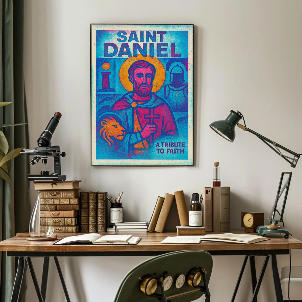 Saint Daniel A Tribute to Faith Poster