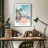 San Diego Scenic Poster PosterGoat