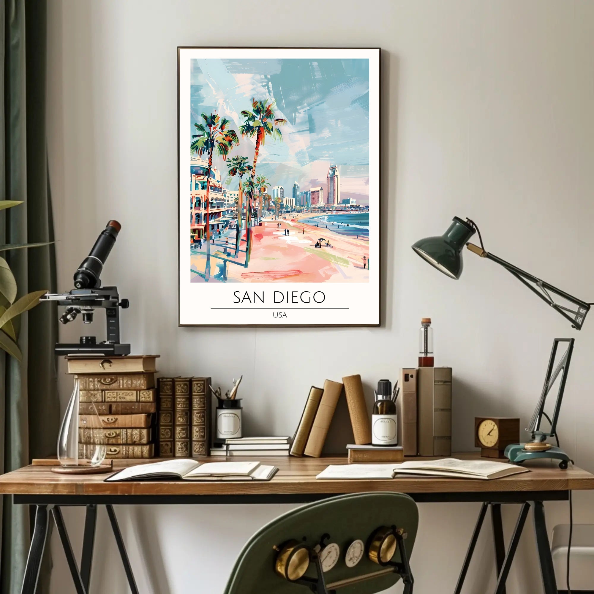 San Diego Scenic Poster PosterGoat