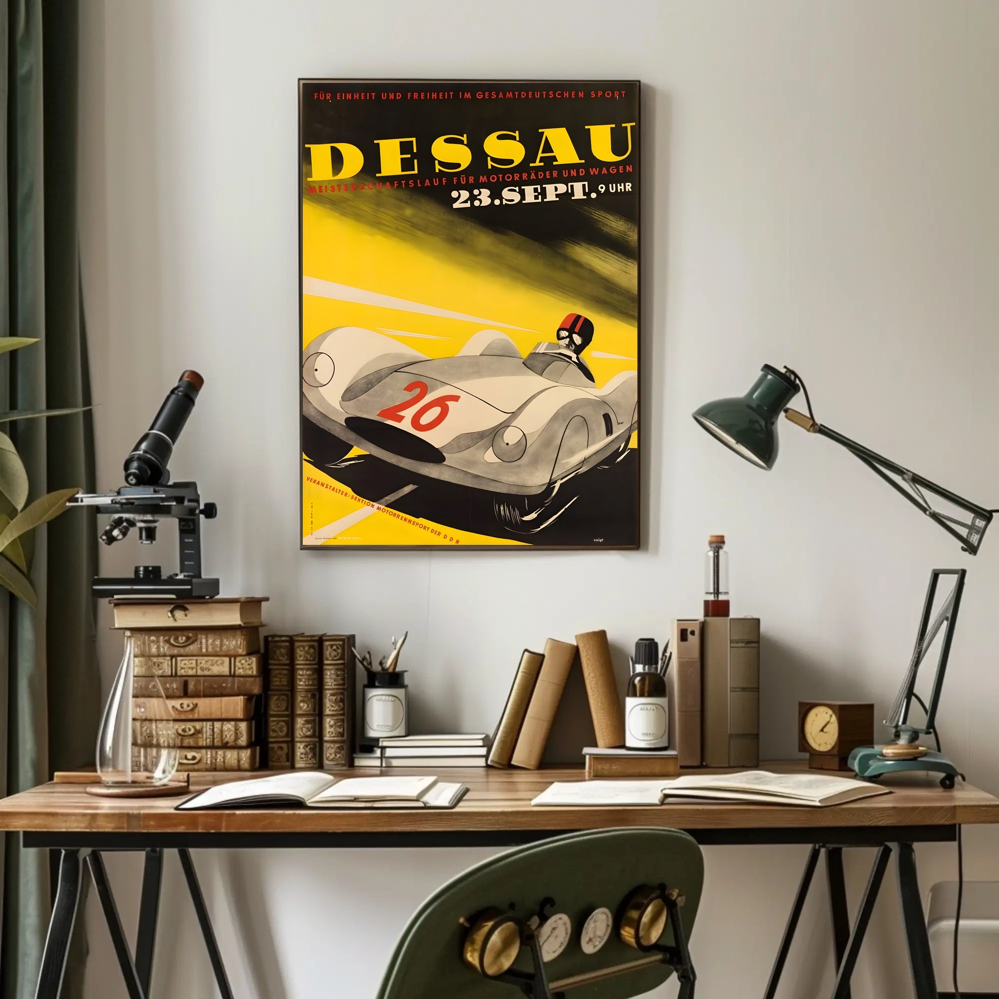 Dessau Motor Racing Championship Poster
