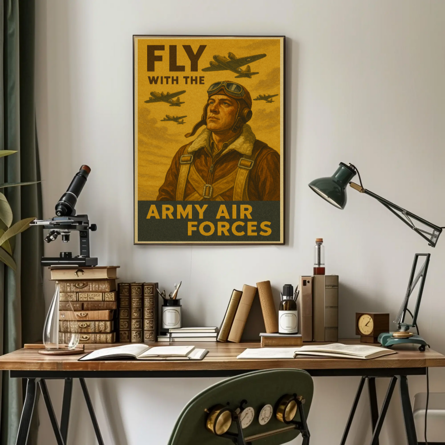 Fly with the Army Air Forces Recruitment Poster