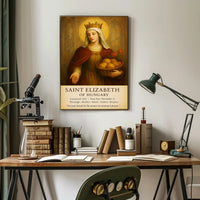 Saint Elizabeth of Hungary Poster PosterGoat