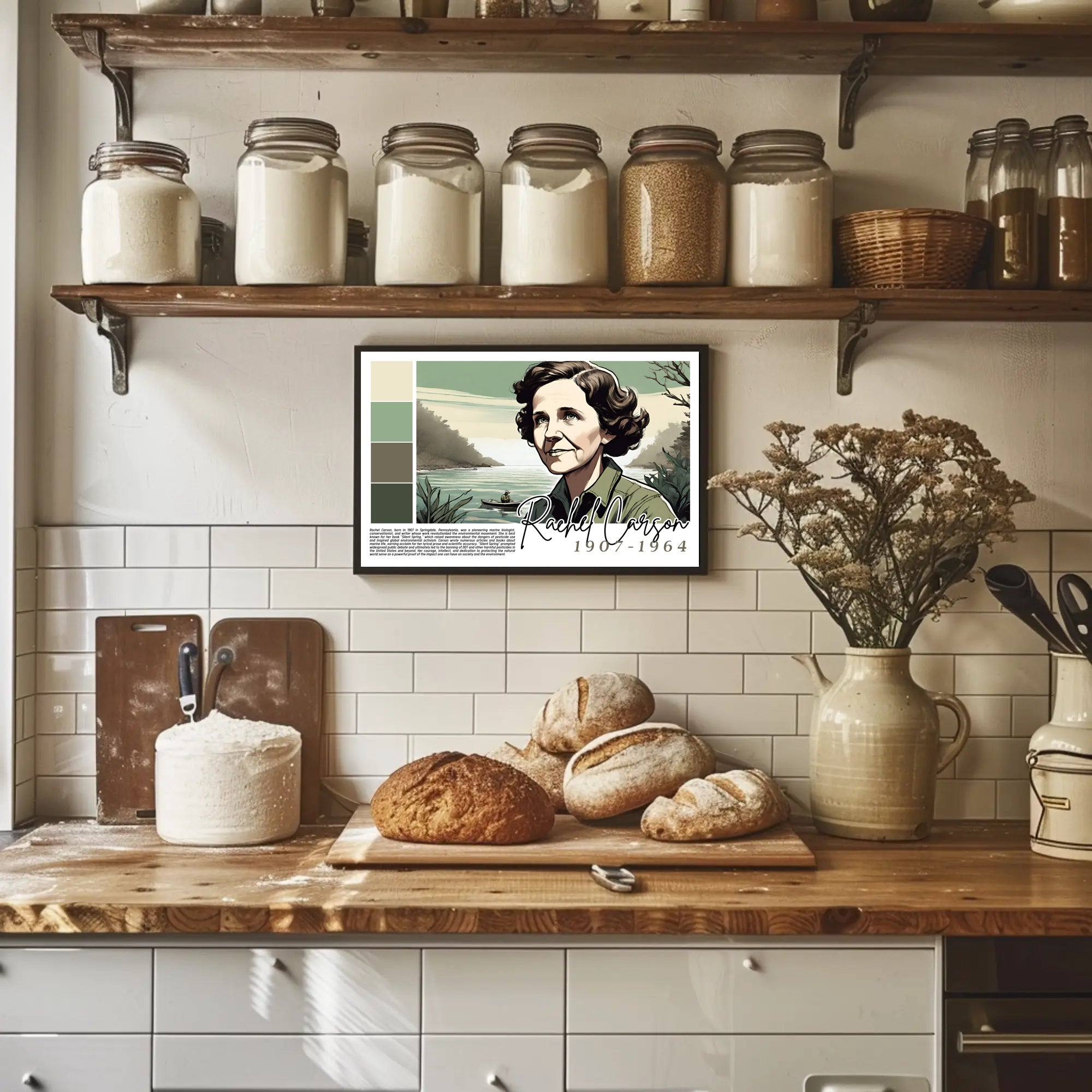 Rachel Carson: Legacy of Environmental Impact Poster