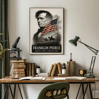 Franklin Pierce 14th President of the United States Reflections Poster