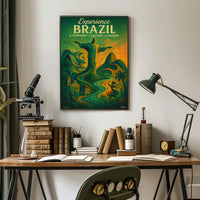 Experience Brazil A Symphony of Culture and Nature Poster