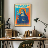 Saint Catherine of Sweden Poster