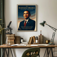 Barack Obama 44th President Political Poster