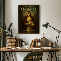 The Legend of St. Agnes Poster PosterGoat