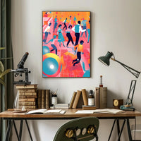 Vibrant Dance Celebration Poster