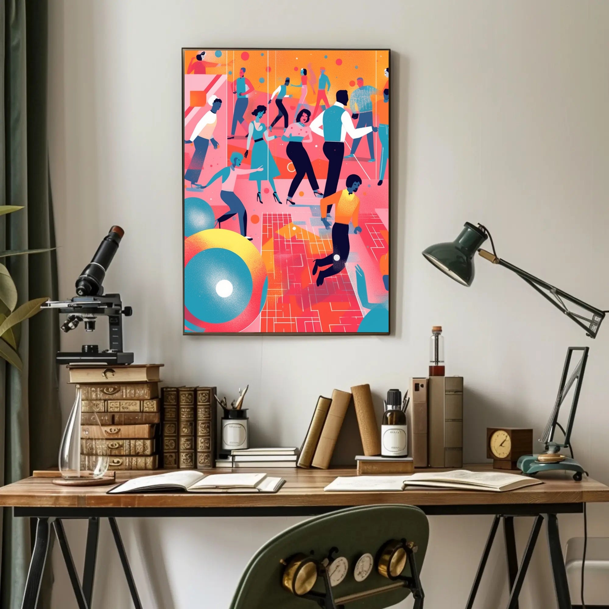 Vibrant Dance Celebration Poster