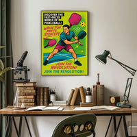Discover the Fast-Paced World of Pickleball Poster